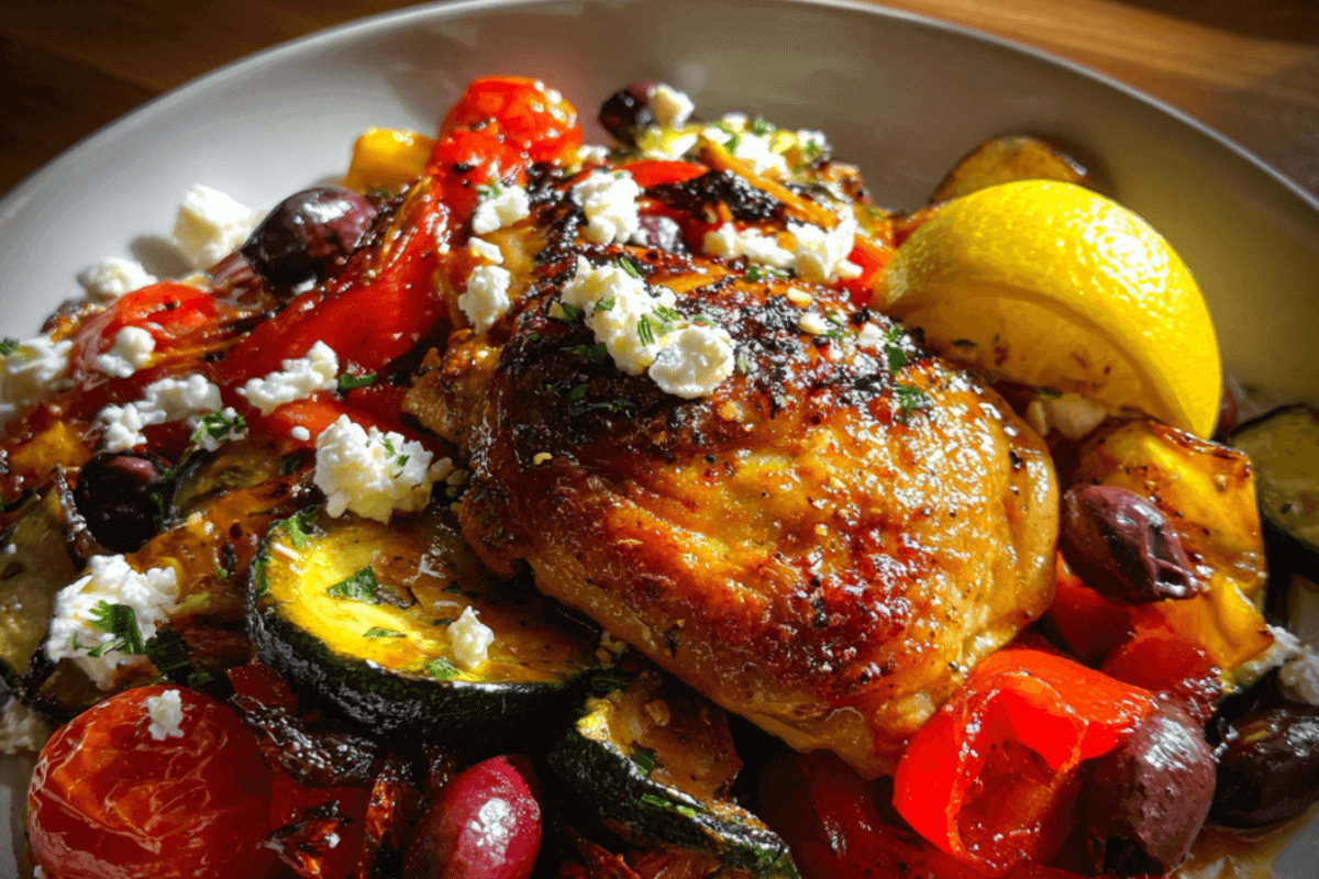Greek Sheet Pan Chicken
