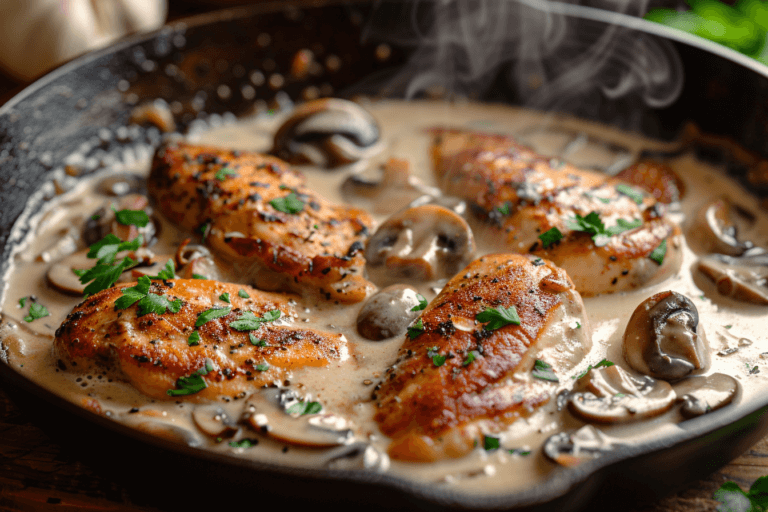 Creamy Mushroom Chicken: The Ultimate 30-Minute One-Pan Dinner