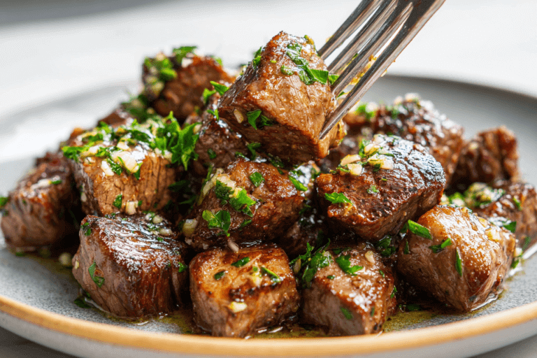 Garlic Butter Steak Bites
