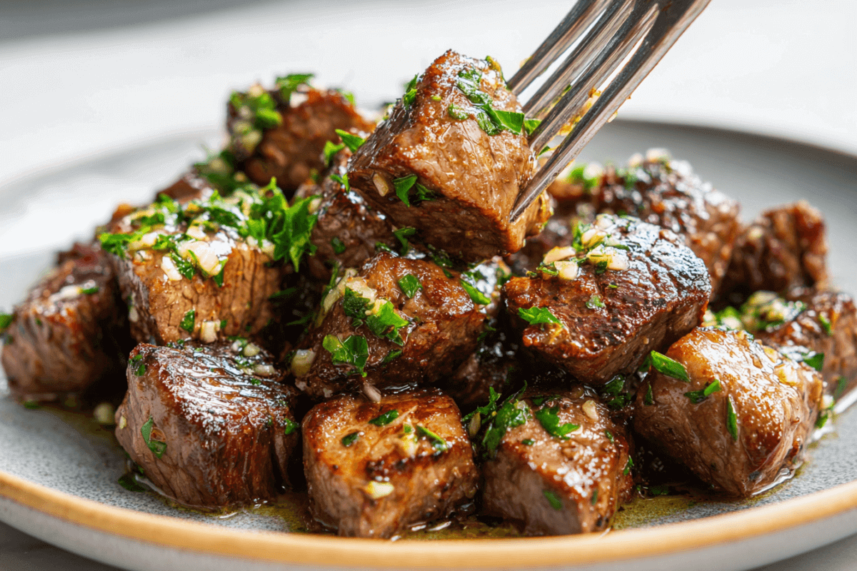 Garlic Butter Steak Bites