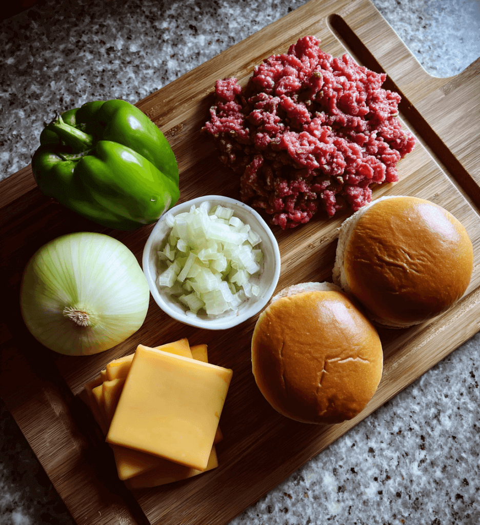 Philly Cheesesteak Sloppy Joes