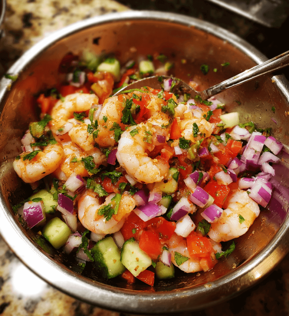 Easy Shrimp Ceviche (Mexican Style)