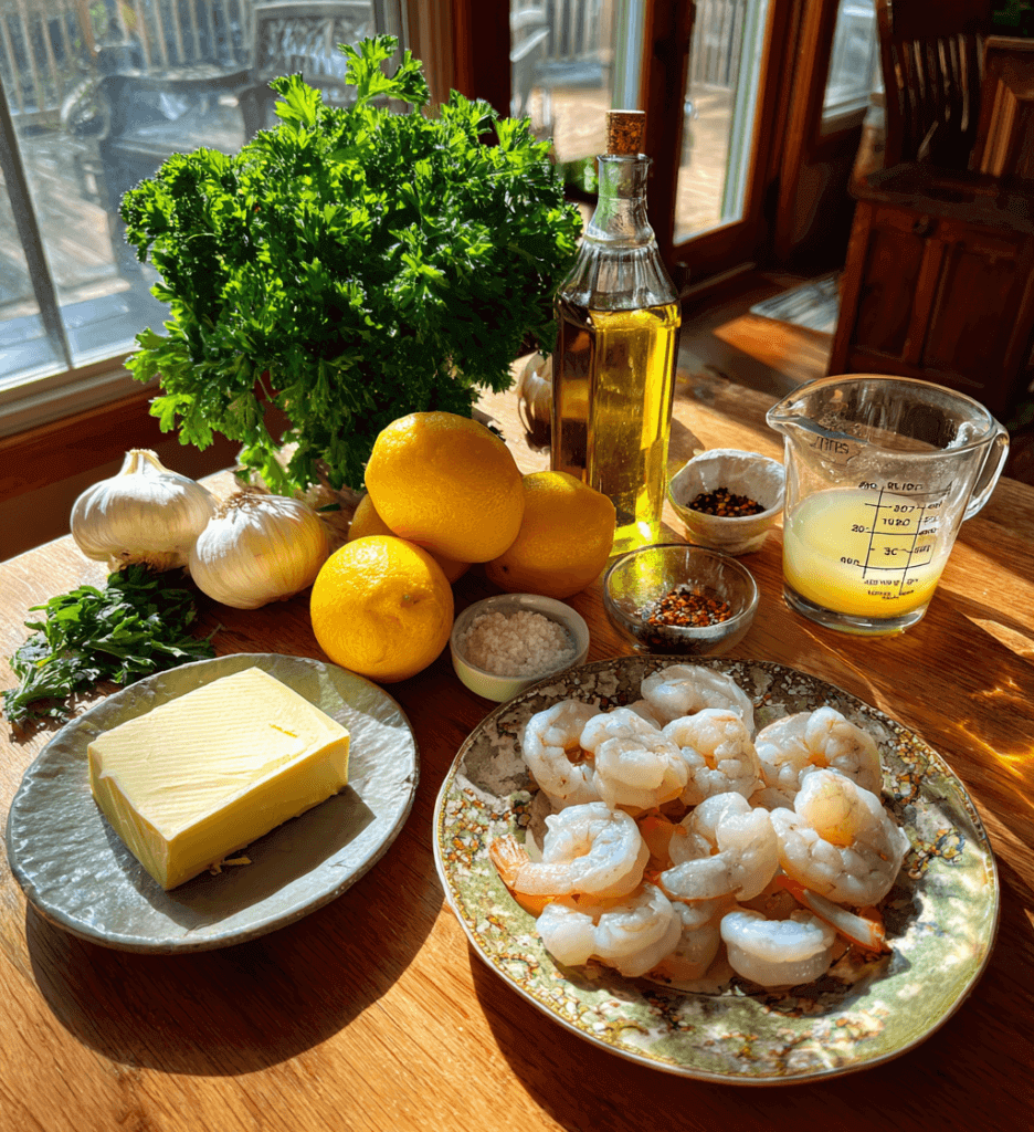 15-Minute Garlic Shrimp Scampi