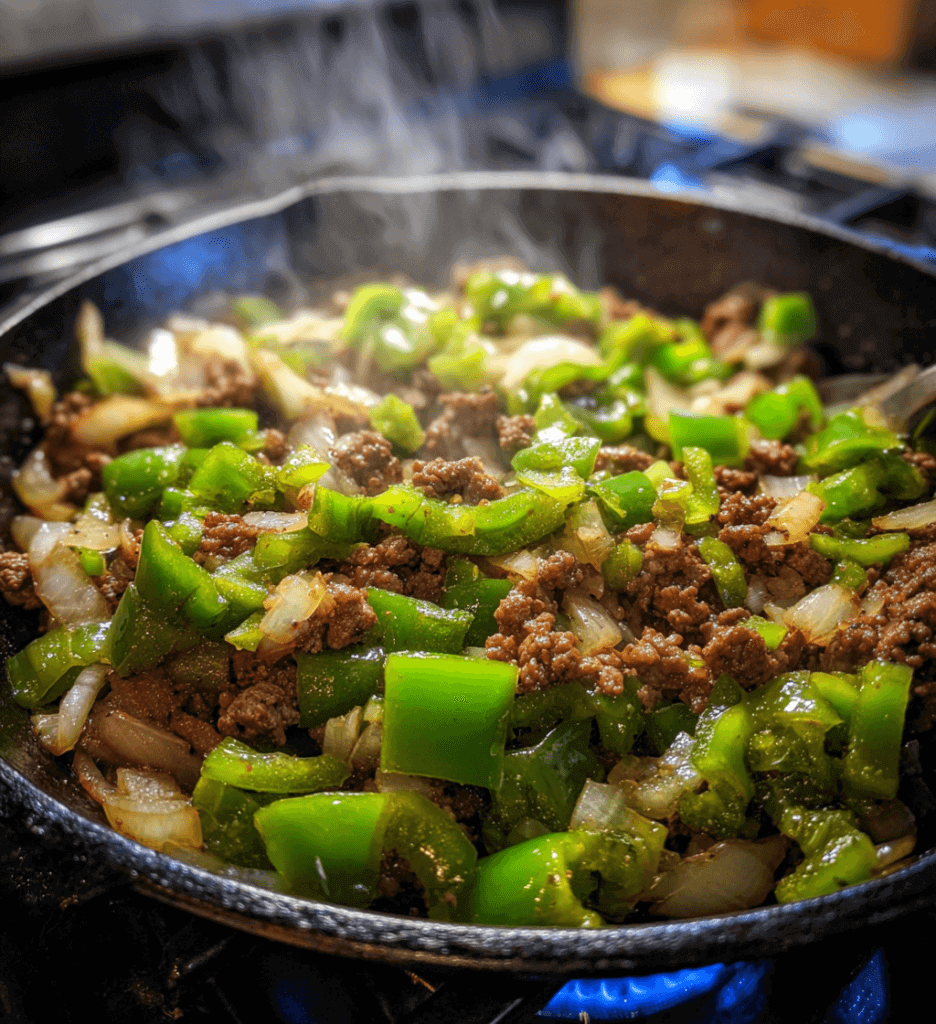 Philly Cheesesteak Sloppy Joes