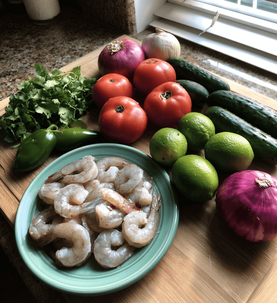 Easy Shrimp Ceviche (Mexican Style)
