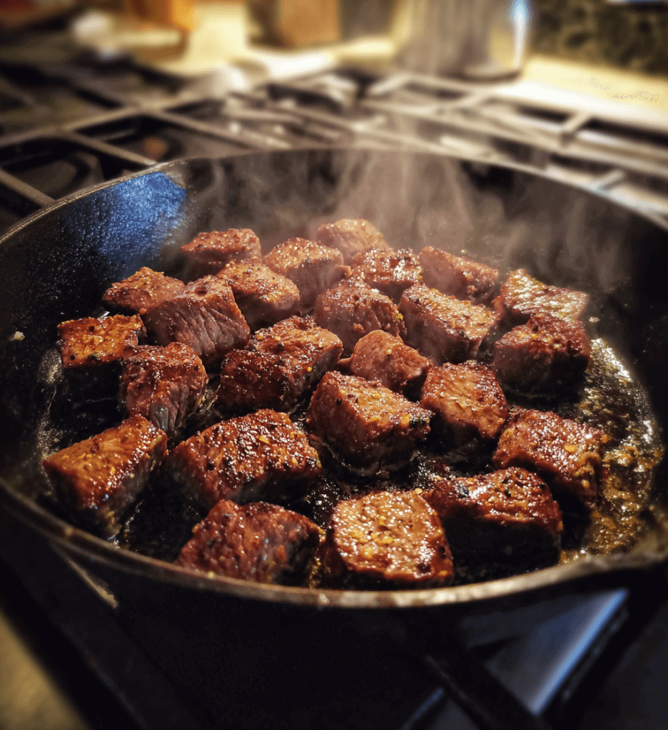 Garlic Butter Steak Bites