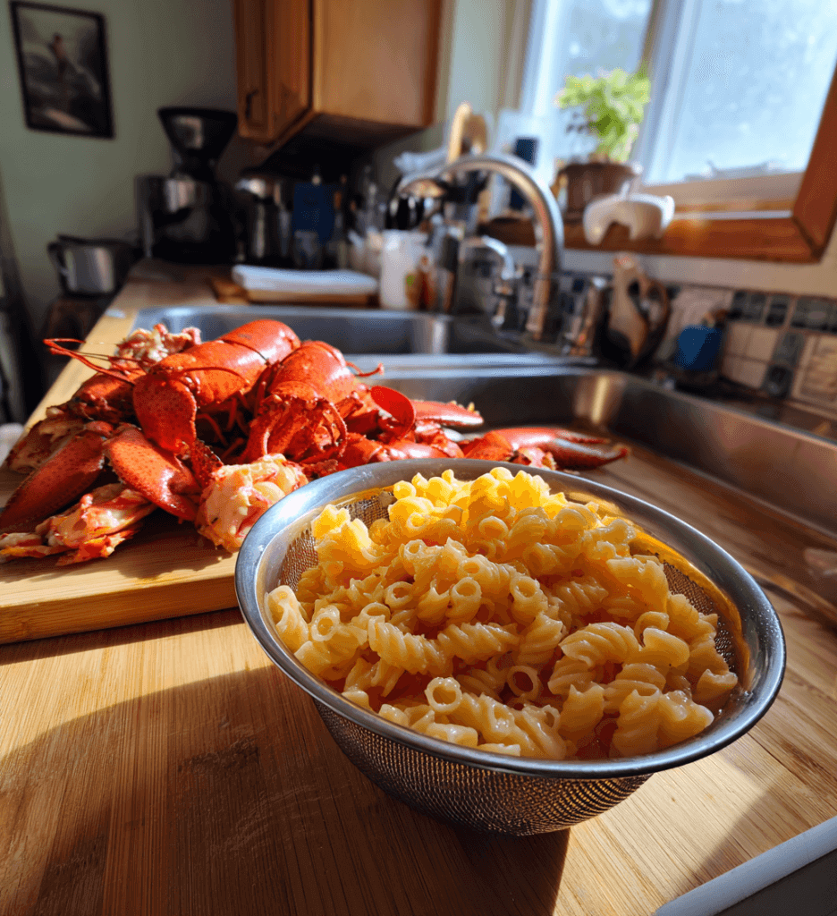 lobster mac and cheese