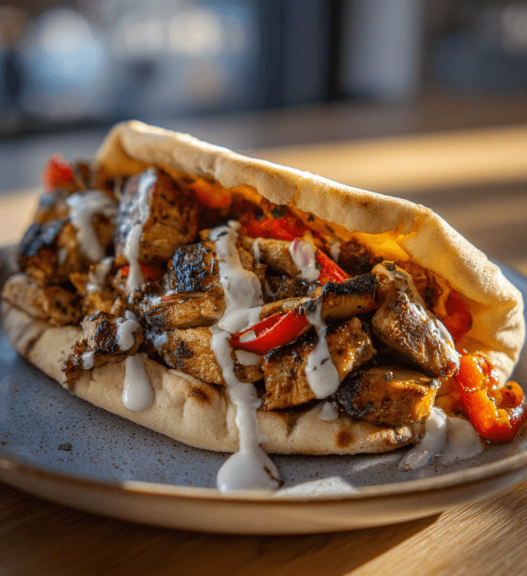 Sheet Pan Chicken Pitas: Incredible 1 Pan Dinner