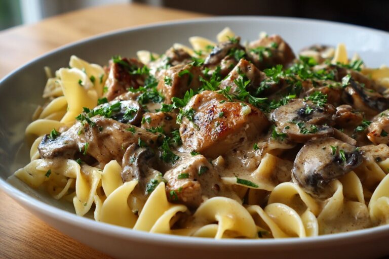 Chicken Stroganoff