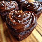 Chocolate Heart Cupcakes