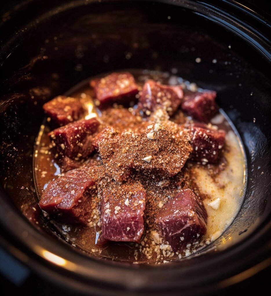 Crockpot Beef and Noodles