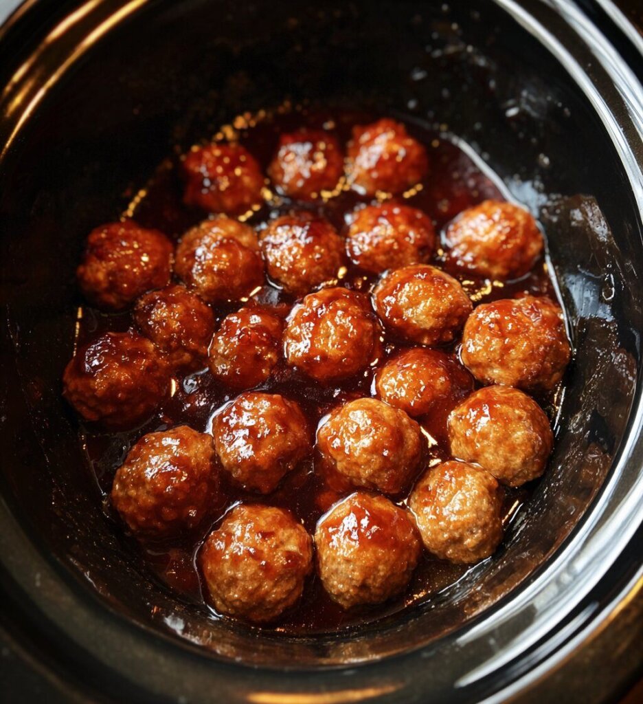 Grape Jelly Meatballs