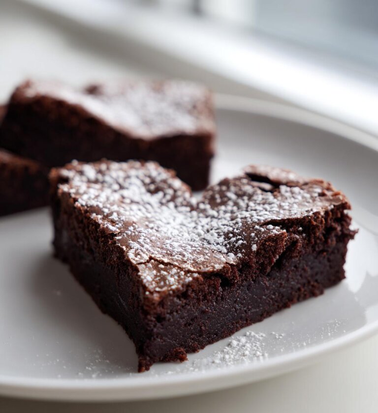 Heart Shaped Brownies