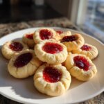 Heart Thumbprint Cookies