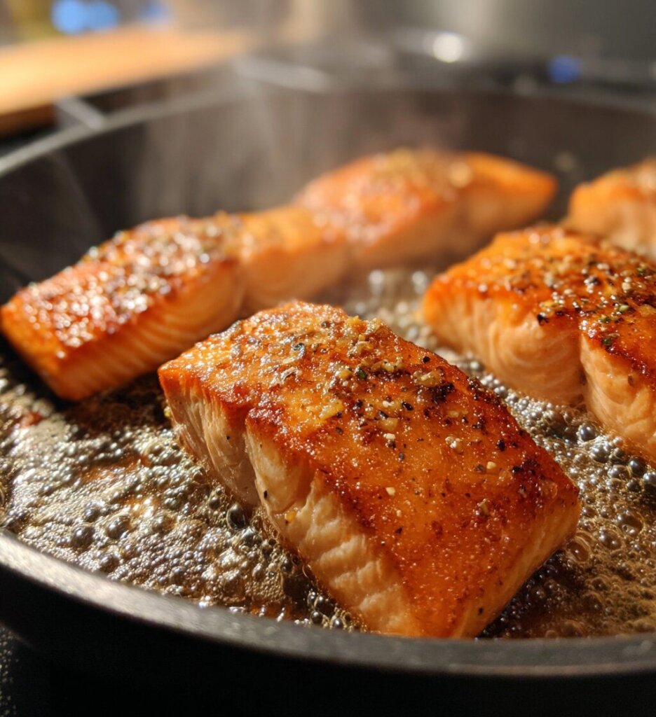 Honey Garlic Glazed Salmon
