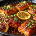 Honey Garlic Glazed Salmon