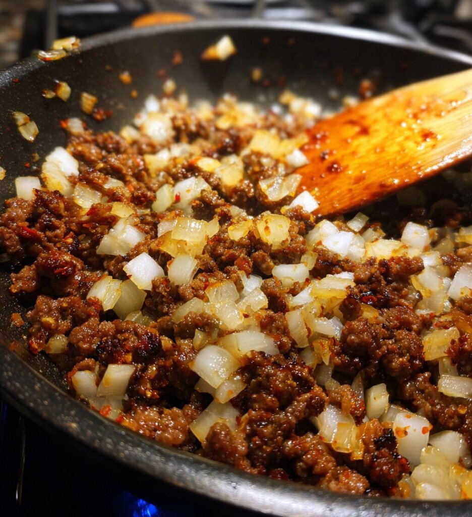 Hot Honey Beef & Sweet Potato Bowls