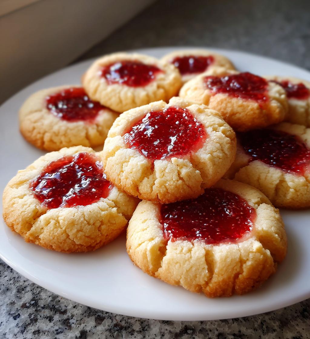 Jam Thumbprint Cookies - detail 1