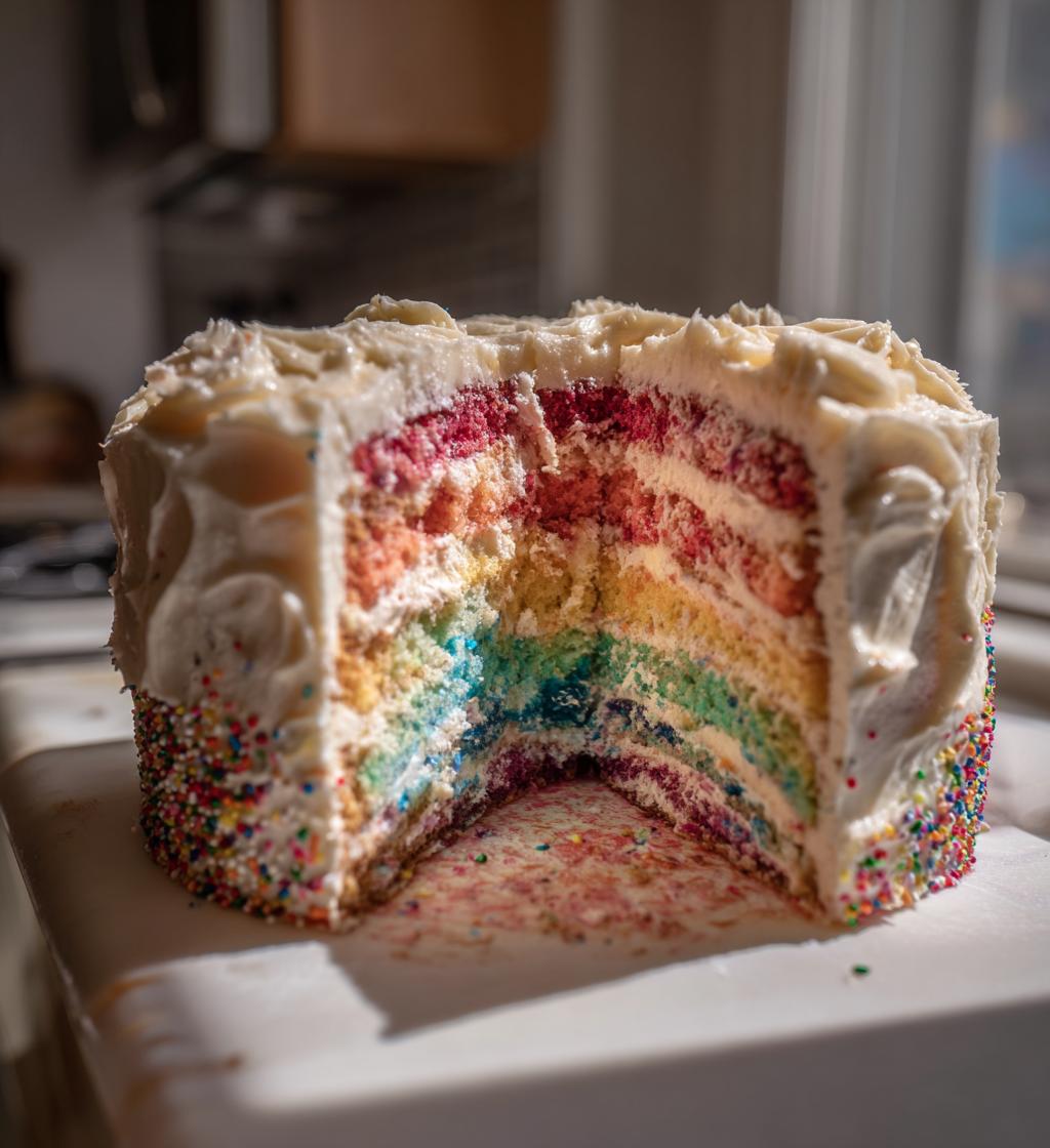 Peek-a-Boo Cake - detail 1