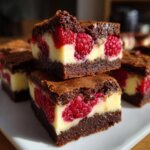Raspberry Cheesecake Brownies