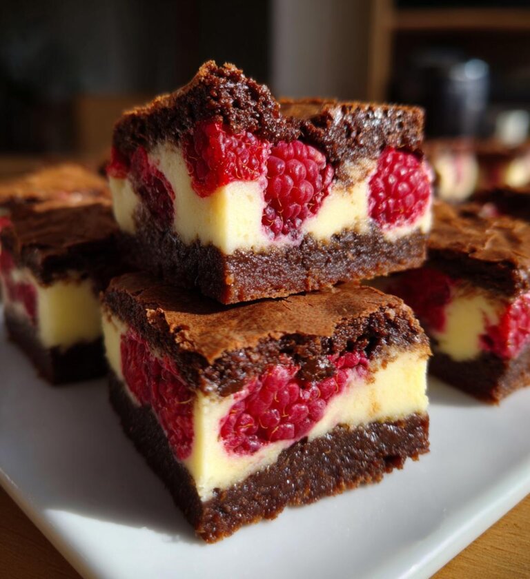 Raspberry Cheesecake Brownies