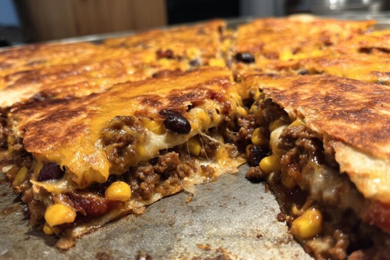 Sheet Pan Quesadillas