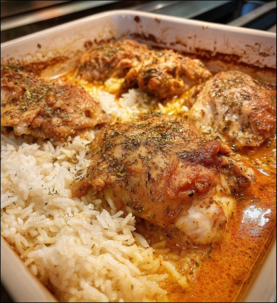 Stick of Butter Chicken & Rice