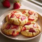 Strawberry Shortbread Cookies
