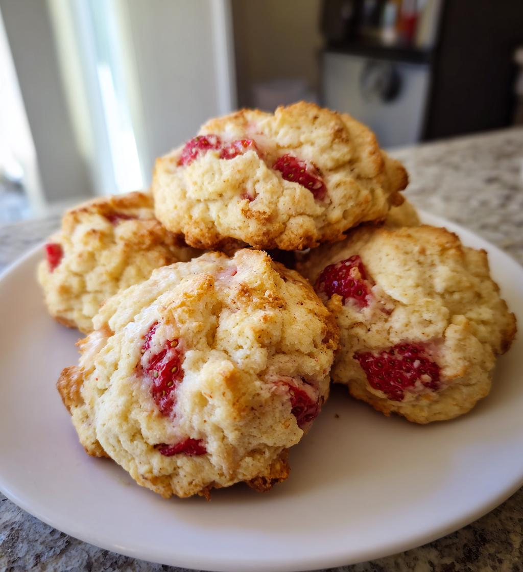 Strawberry Shortcake Cookies