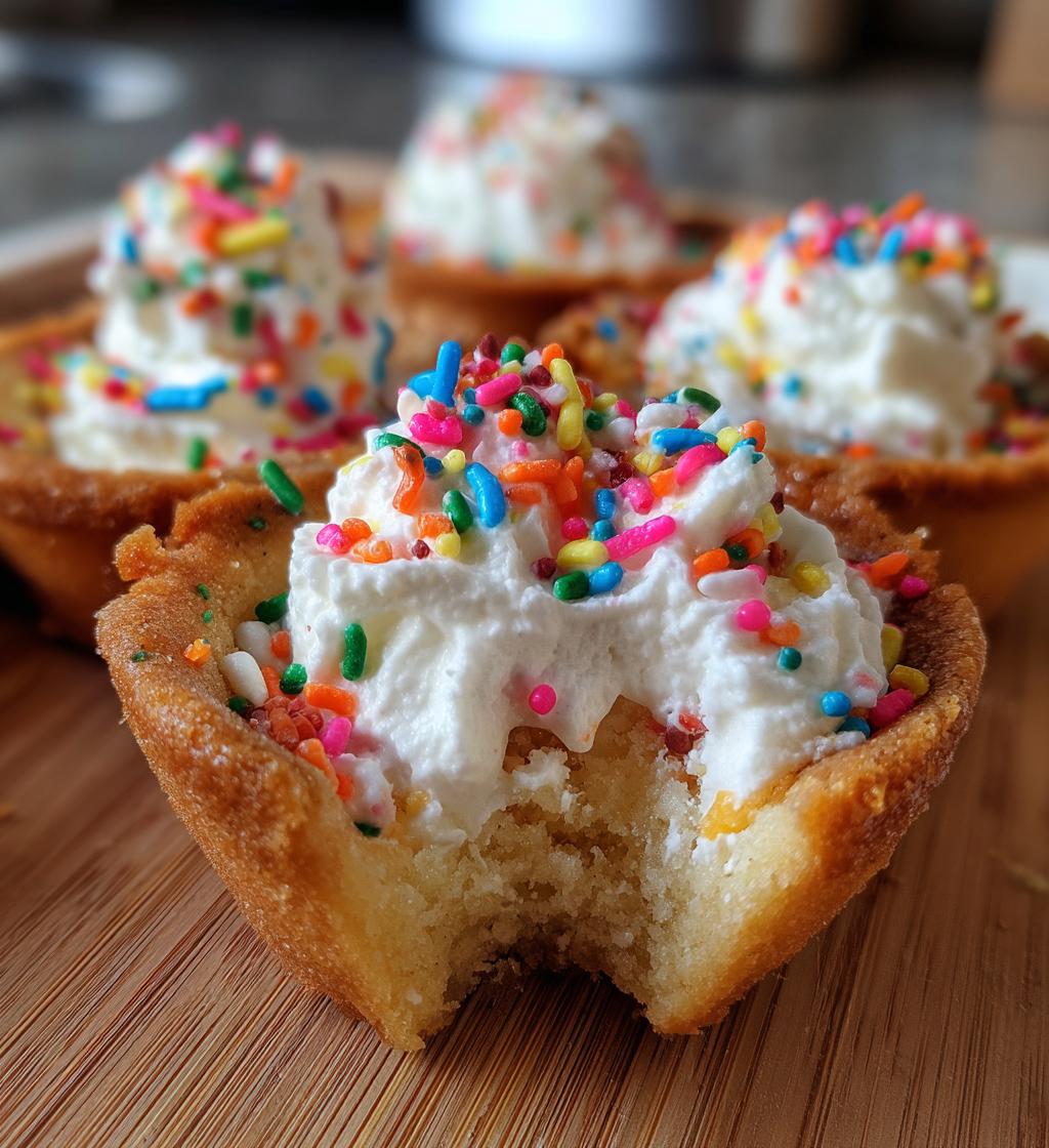 Sugar Cookie Cups - detail 1