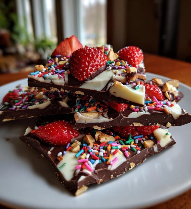 Valentine Chocolate Bark