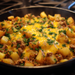 Ground Beef and Potato Skillet