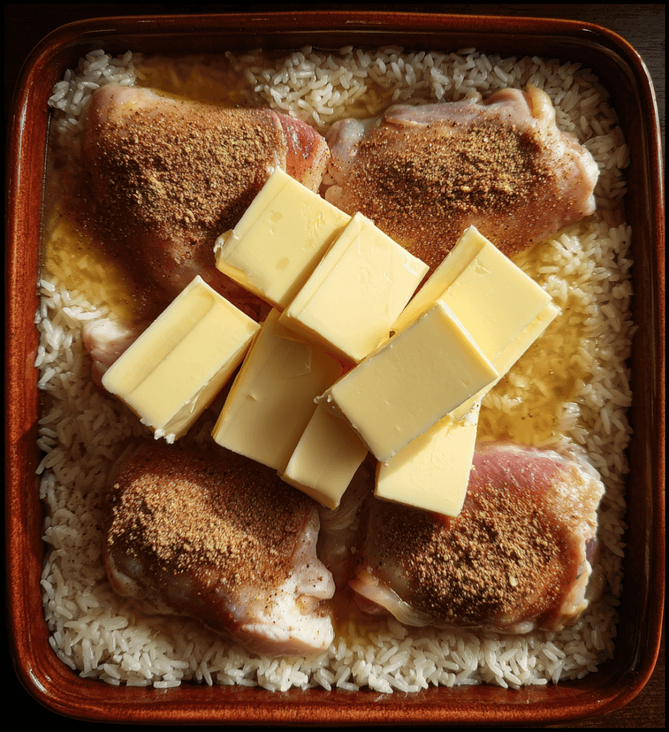 Stick of Butter Chicken and Rice