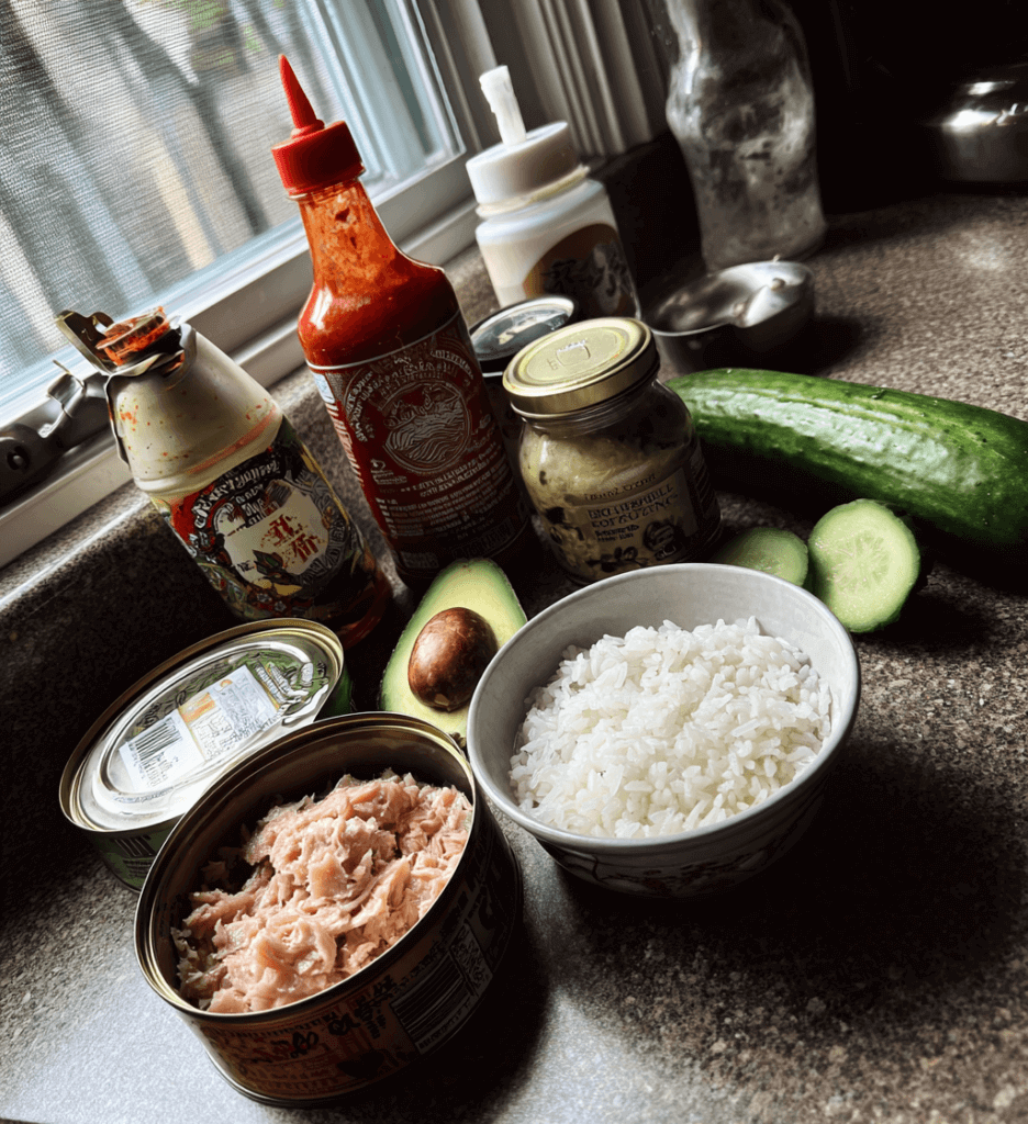 Spicy Canned Tuna Sushi Bowls