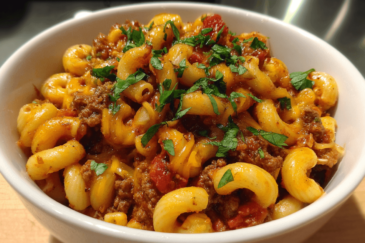 Old Fashioned American Goulash