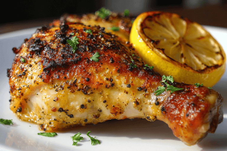 Lemon Pepper Baked Chicken