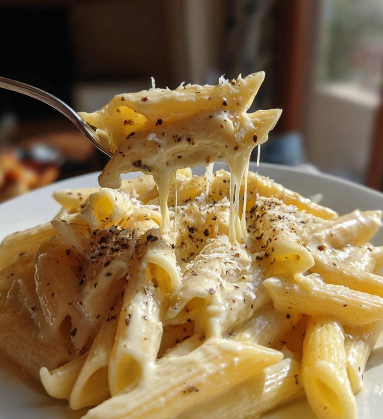 Creamy Garlic Penne Pasta: Divine 15 Minute Bliss