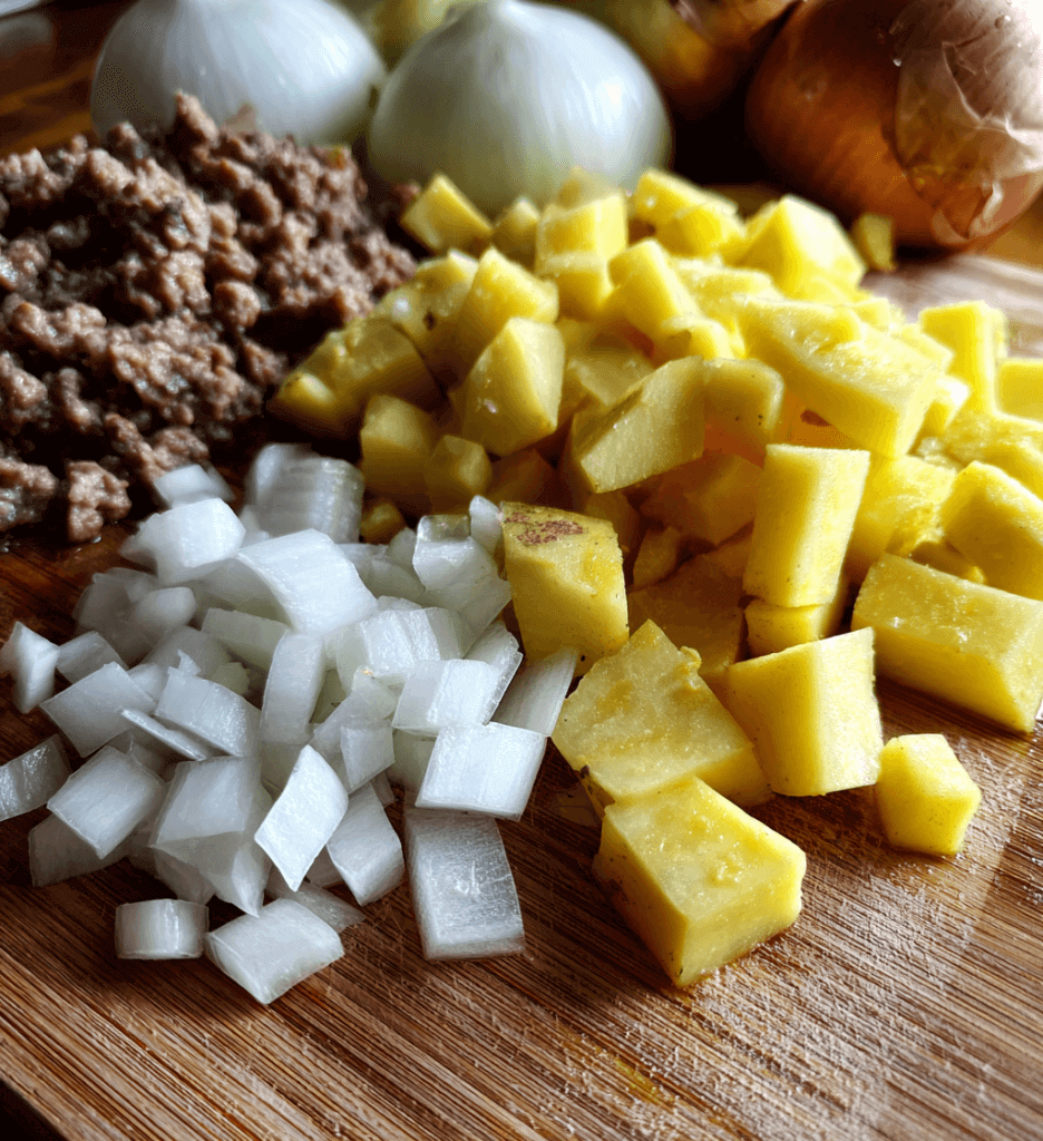 Ground Beef and Potato Skillet