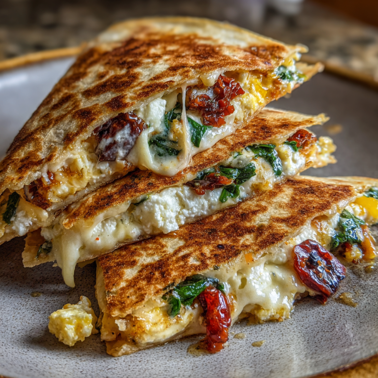 Mediterranean Quesadillas: 15-Minute Divine Delight