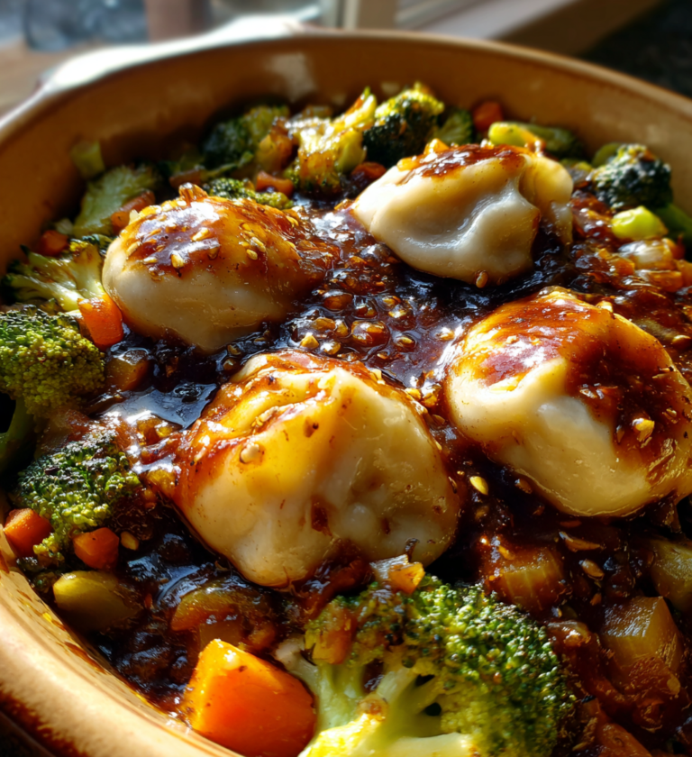 Trader Joe’s Dumpling Bake: Incredible 1 Pan Dinner