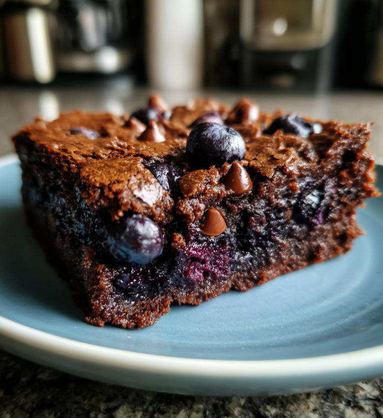 Fresh blueberry brownies recipe: 1 bite of pure bliss