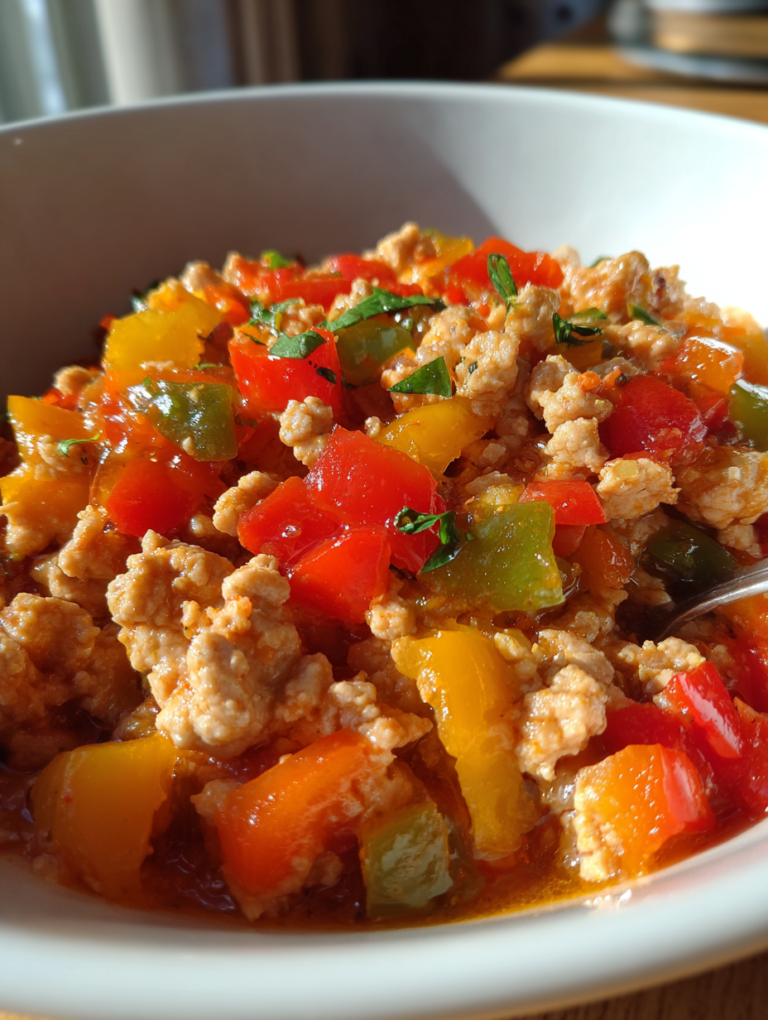 Ground Turkey Peppers Dish: 30-Minute Incredible Dinner
