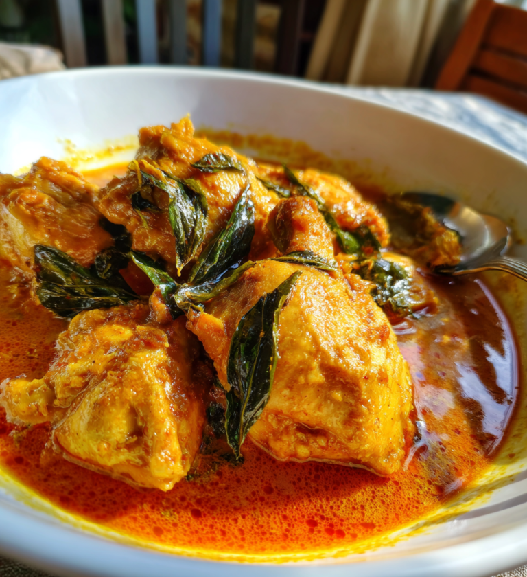 Basil chicken coconut curry: 30 minutes to divine bliss