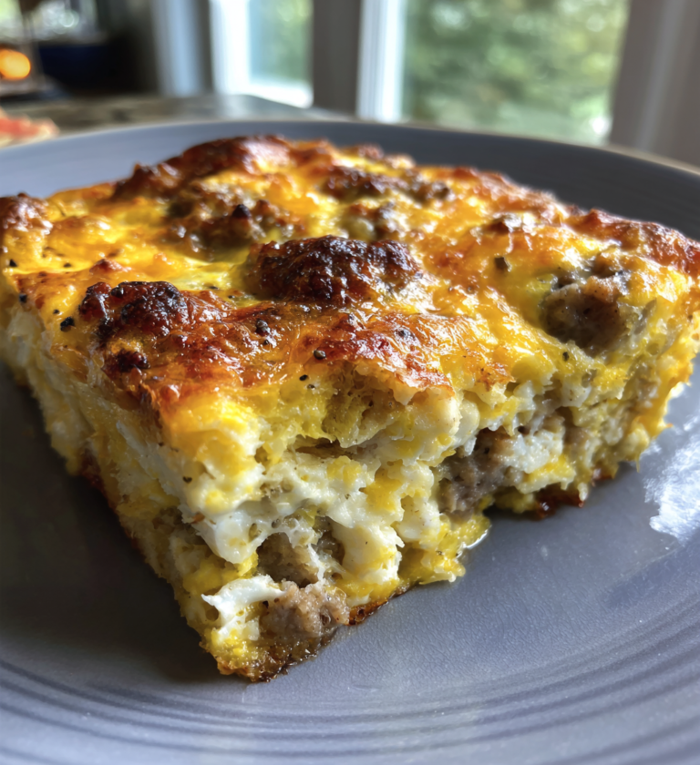 Sausage and egg casserole: Ultimate 30-minute bliss