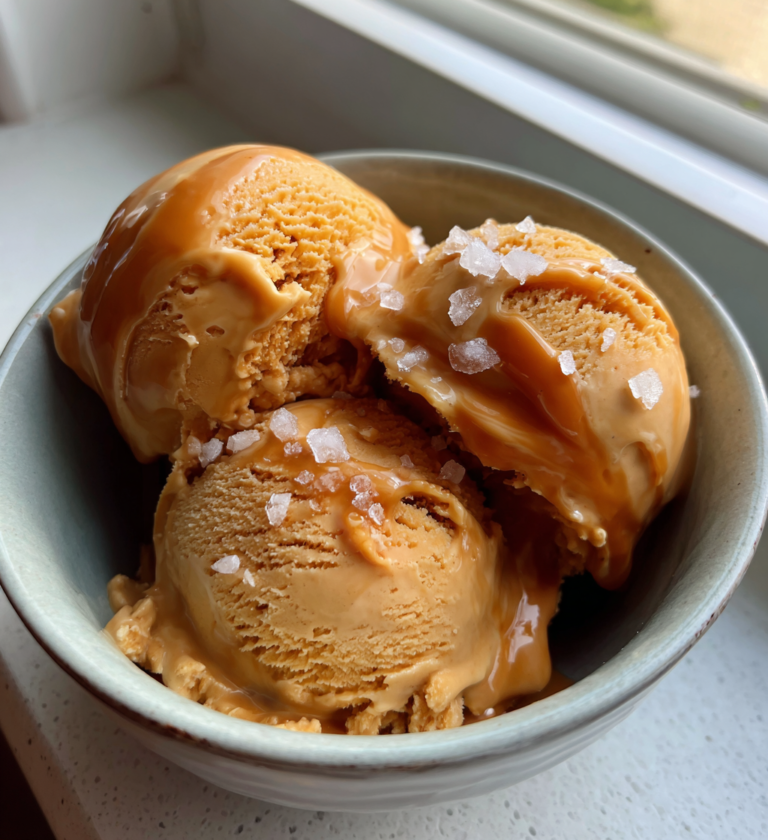 Salted caramel ice cream: 3 steps to a divine treat
