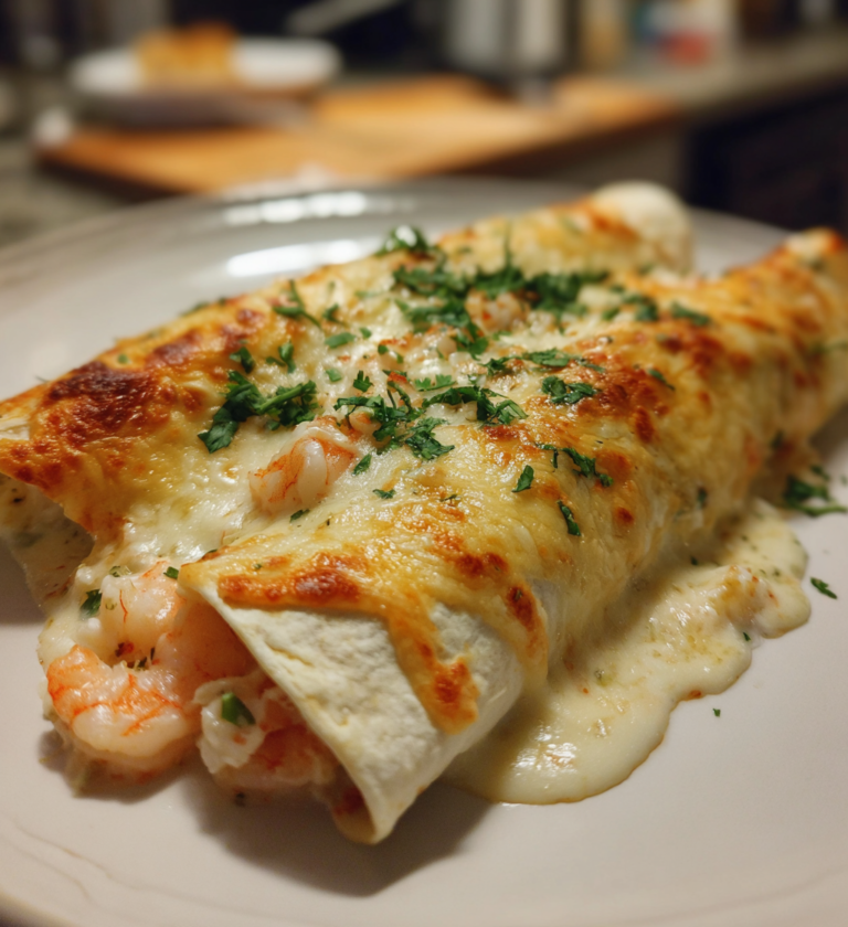 Creamy shrimp enchiladas: 30-minute heavenly comfort