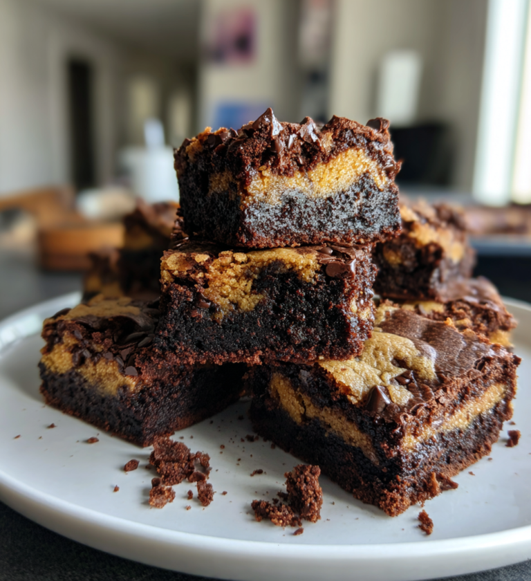 Chocolate chip cookie brownies: 1 heavenly recipe