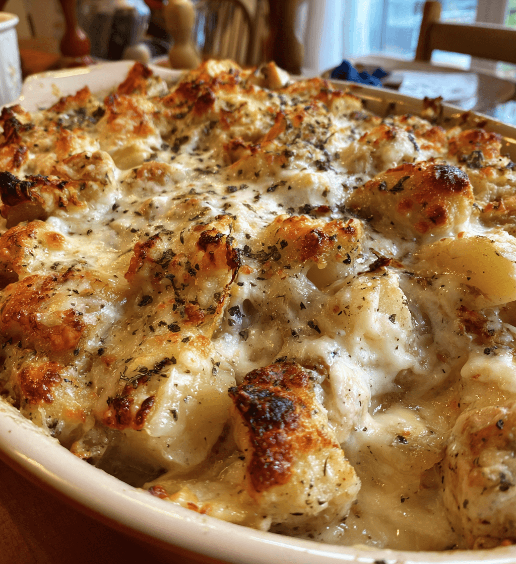 Garlic Parmesan Chicken Potato Casserole: 1 Best Recipe