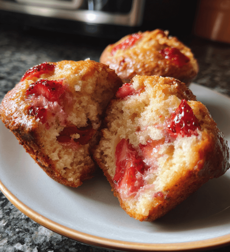 Strawberry Muffin Recipes for 12 Heavenly Muffins