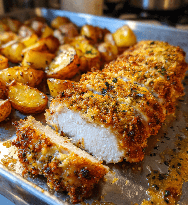 Garlic Parmesan Chicken Thighs And Potatoes: 1 Easy Pan